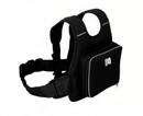 Children Motorcycle Safety Harness for Electric Bike Adjustable Kids Security Strap with Storage Bag Black Anti-Fall Protection Gear Front and Rear Use