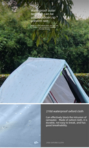 Single Person Off-Ground Camping Tent Portable Folding Bed Cover with Mosquito Net UV-Resistant Fishing Tent Light Khaki