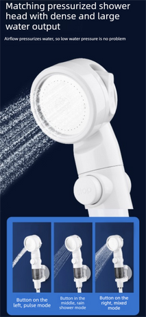 Portable Electric Outdoor Shower Kit Handheld Battery-Powered Shower Head Set for Camping, Dormitories, and Construction Sites