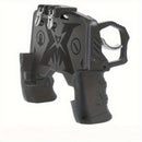 K21 Mobile Game Controller Gamepad L1 R1 Trigger Fire Buttons Ergonomic Grip for PUBG COD Mobile iOS Android Phone Black