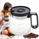 Premium 16oz Insulated Glass Coffee Mug Sleek Borosilicate Glass Cup for Lattes and Tea – 300ml Edition