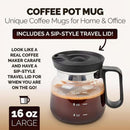 Premium 16oz Glass Coffee Mug Set with Reusable Straw and Cleaning Brush – 300ml Elegant Glass Tumbler