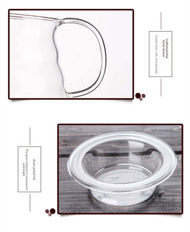 600ml Borosilicate Glass Coffee Server - Heat Resistant 