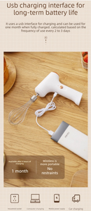 Professional 3-Speed Electric Handheld Egg Whisk and Cream Whipper Set J-9 Green Dual-Head Automatic Mixer with Egg Separator