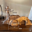 Easter Resurrection Scene Wooden Tabletop Ornament – Handcrafted Cross & Tomb Commemorative Display