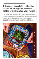 9-Inch Underglaze Ceramic Square Serving Plate with Dual Handles (Mirror Sunlight Style) - Microwave and Oven Safe Pasta & Fruit Tray