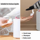 Adorable Grey Pigeon Smart Motion Sensor Foam Pump - Touchless Hand Washer with Anti-Glare Technology for Outdoor & Bright Light