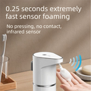 S127 Touchless Foam Automatic Induction Pump (350ml) - Wall-Mounted & Countertop Dual Use, Compact Soap Washer for Kitchen & Bathroom