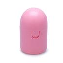 2PCS Reusable Medical Grade Silicone Menstrual Cup(S Size) & 2PCS Matching Sterilizer Box - Microwave Safe Disinfector Case, Heat Resistant 130°C (Pink Set)