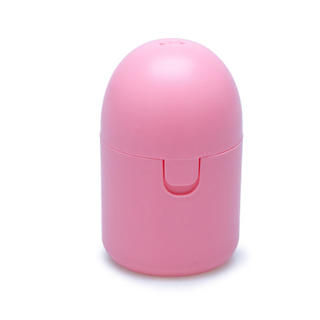 2PCS Reusable Medical Grade Silicone Menstrual Cup(S Size) & 2PCS Matching Sterilizer Box - Microwave Safe Disinfector Case, Heat Resistant 130°C (Pink Set)