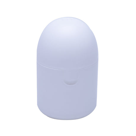 2PCS Reusable Medical Grade Silicone Menstrual Cup(S Size) & 2PCS Matching Sterilizer Box - Microwave Safe Disinfector Case, Heat Resistant 130°C (White Set)