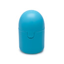 2PCS Reusable Medical Grade Silicone Menstrual Cup(L Size) & 2PCS Matching Sterilizer Box - Microwave Safe Disinfector Case, Heat Resistant 130°C (Blue Set)