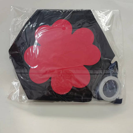 Black Hexagon 4-Layer 12-Pocket Explosion Gift Box(DIY) - Creative Handmade Photo Album & Scrapbook for Anniversaries & Birthdays