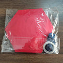 Red Hexagon 4-Layer 12-Pocket Explosion Gift Box(DIY) - Creative Handmade Photo Album & Scrapbook for Anniversaries & Birthdays