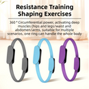 Purple Professional Pilates Ring & Yoga Ball Set - Multipurpose Home Fitness Equipment for Whole-Body Core Training & Pelvic Floor Strengthening