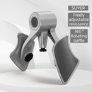 2-in-1 Sliver Kegel Trainer for Glute Lifting & Leg Toning - Adjustable Resistance & 360° Rotating Baffles for Postpartum Recovery & Pelvic Health