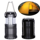 2-Pack 30LED Portable Handheld Collapsible Camping Lantern - Ultra-Bright 360° Emergency Tent Light for Hiking, Fishing & Power Outages