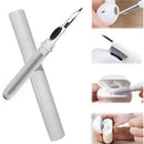 3-in-1 Black Bluetooth Earbuds Cleaning Pen (2-Pack) - Soft Brush & Metal Tip for Deep Crevice Cleaning