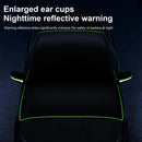 Black-Orange Magnetic Car Windshield Protector with 6 Magnets & 4 Secure Straps and Reflective Safety Strips - Durable Frost & Ice Cover for All-Weather Protection (Sun, Rain, Snow, Dust)