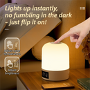 Smart Digital Clock Night Light - Touch Dimmable Bedside Lamp & Sleep Aid for Nursery, Feeding & Bedroom (K2022)