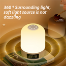 Smart Digital Clock Night Light - Remote Dimmable Bedside Lamp & Sleep Aid for Nursery, Feeding & Bedroom (K2021)