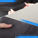Black Waterproof Towel Car Single Seat Cover - Universal Non-Slip Sweat-Absorbent Bucket Seat Protector for Gym Fitness and Beach