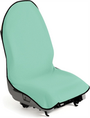 Mint Waterproof Towel Car Single Seat Cover - Universal Non-Slip Sweat-Absorbent Bucket Seat Protector for Gym Fitness and Beach