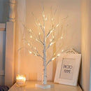 24 LEDS Birch Tree Lamp with Bendable Branches Style - Warm White Romantic Decorative Night Light Decor