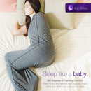 Soft Fleece Wearable Shark Sleeping Bag - Thickened Anti-Kick Warm Onesie and Mobile Sleep Cabin for Kids (L 150x50CM)