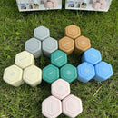 3-Piece Beige Magnetic Travel Capsules - Leak-Proof & TSA-Friendly Cosmetic and Skin Care Containers