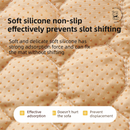 Brown Pet Sofa Protector & Calming Bolster Bed with Diamond Lattice - 75x75CM Thickened Non Slip Furniture Cover for Cats & Dogs