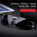 Gun Grey Photochromic HD Sunglass with Anti-Glare/Fatigue Polarization & Impact Resistant Alloy Frame for Day & Night Dual Use