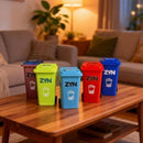 Green Mini Zyn Bin Desk Simulation Trash Can - Novelty Desktop Decor & Storage Box