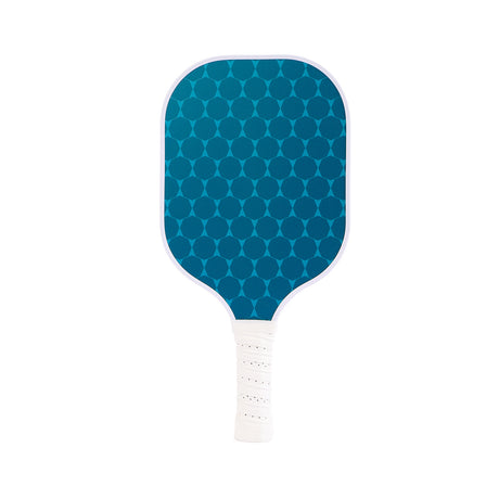 Blue Dots Professional Fiberglass Pickleball Paddle Set with Carry Bag & 2 Paddles & 4 Balls