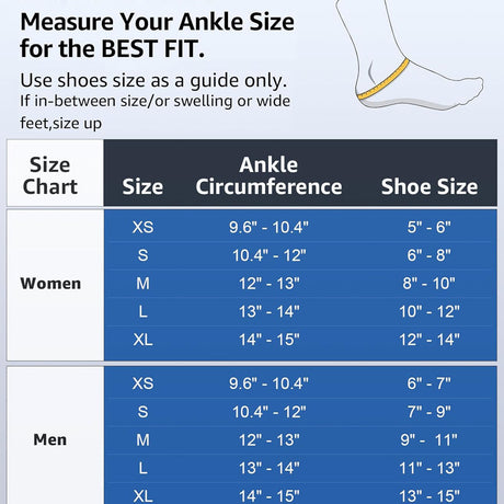 L Size Black Triple-Layer Compression Ankle Brace With Adjustable Lace-Up - Breathable Sprain Prevention Sleeve