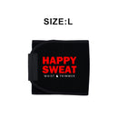 Red Premium Seamless Waist Trimmer and Body Shaper (L Size) - Postpartum Recovery & Fitness Sweat Belt for Lumbar Support