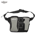 Grey Professional Park Golf Waist Bag - Multi-Functional Accessory Organizer for Dual Ball Storage & Water Bottle Holder