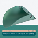 Dark Green 380L Ultra-Large Collapsible Leaf Collection Bag - Lightweight & Durable Oxford Cloth Instant Pop-Up Garden Waste Bin