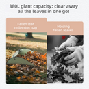 Dark Green 380L Ultra-Large Collapsible Leaf Collection Bag - Lightweight & Durable Oxford Cloth Instant Pop-Up Garden Waste Bin