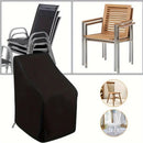 Heavy Duty Oxford Outdoor Furniture Protector Set - Waterproof & Dustproof Round Dining Table(185x110cm) and Lounge Chair Cover(64x64x70x120cm) Bundle
