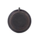 Coffee Handmade Crazy Horse Leather Retractable Tape Measure Keychain Dual Sided Scale 150cm/60" Mini Pocket Ruler for Sewing & Body Measuring
