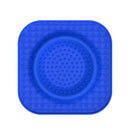 S Blue 2-Pack Premium Silicone Pet Lick Mat - Slow Feeder for Dogs and Cats with Powerful Suction Base - Anxiety Relief and Boredom Buster for Grooming and Bathing