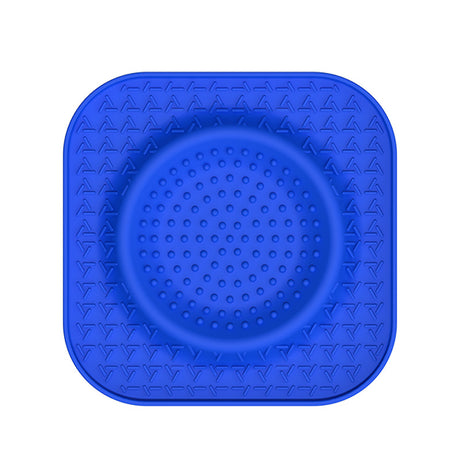 L Blue 2-Pack Premium Silicone Pet Lick Mat - Slow Feeder for Dogs and Cats with Powerful Suction Base - Anxiety Relief and Boredom Buster for Grooming and Bathing