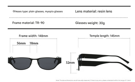 Silver Frame Blue Sheet Retro Cat-Eye Metal Sunglasses for Women - UV Protection Stylish Streetwear Shades