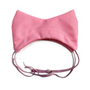 Pink Professional 2-Piece Adjustable Waterproof Pet Shower Cap | Ear Protection for Cats and Dogs | Bathing and Swimming Accessory