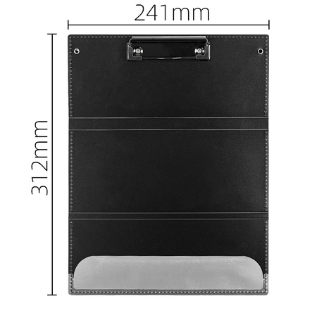 Purple Professional Trifold Nursing Clipboard | Foldable A4 Medical Folder for Clinicals | Portable Nursing Student Storage Clipboard
