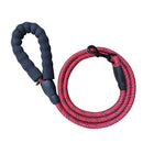 Dark Pink 1.5m Heavy Duty Reflective Dog Leash | Soft Padded Handle | Thickened 1.3cm Climbing Rope Lead for Medium to Large Dogs