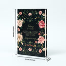 2PCS Elegant Vintage Floral Hardcover Notebook | Today is a New Beginning Dragonfly Journal | Creative A6 Portable Planner