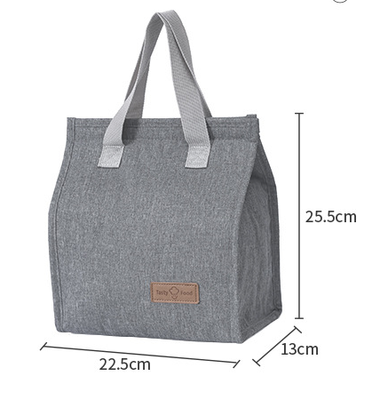 Premium 5-Piece Insulated Lunch Bag Set | Thermal Bento Tote with Aluminum Foil Lining | Portable Cooler Bag for Students and Office
