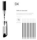 25-Piece Premium A5 Business Notebook Set | Soft PU Leather Journal with 4 Pens and 20 Ink Refills | Professional Writing Stationery Kit